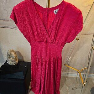 Vintage REO Red Dress